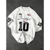 2025 Summer New Men's T-shirt Casual sporty breathable lightweight digital print Men's T-shirt