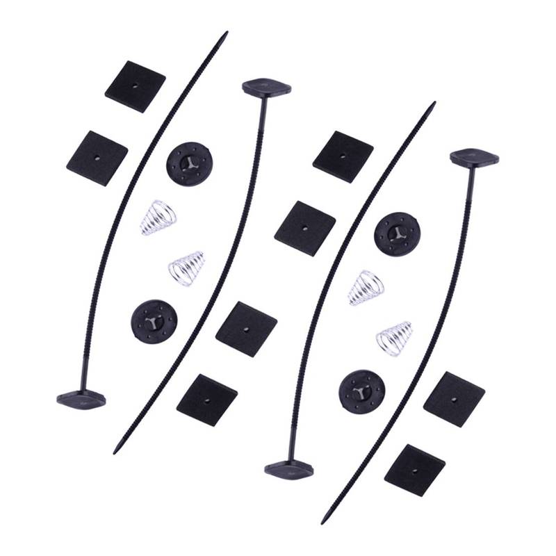 Электрический радиатор Вентилятор охлаждения Стяжной ремешок Зажим Прокладка Пружинный монтажный комплект Универсальный