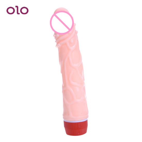 Woman Masturbation Flexible Penis Textured Sex Toy Shaft Adult Women