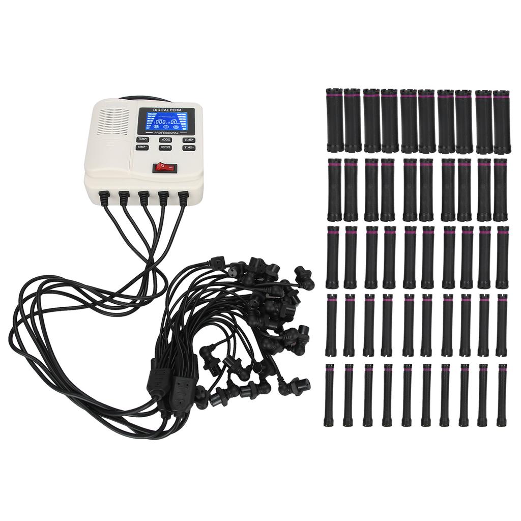 Digital PTC Heating Hair Perm Machine with Hair Roller Adjustable Temperature Hair Styling ToolAU