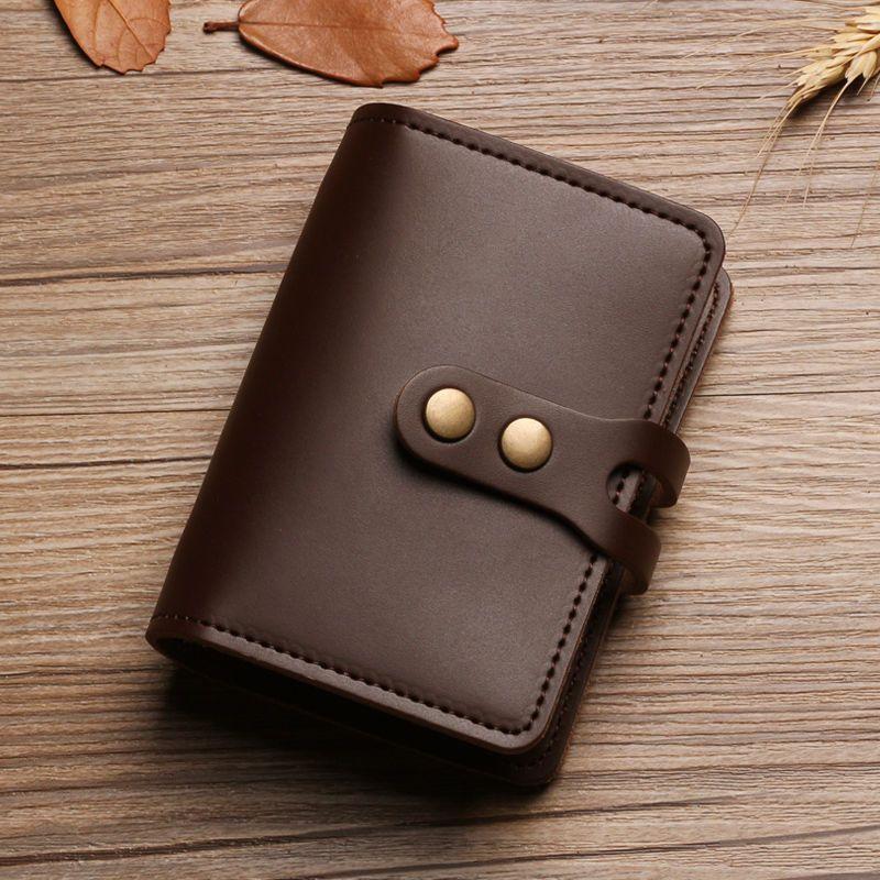 

Fashion PU Leather Men 30 Bits Card Case Business Card Holder Credit Passport Card Bag ID Passport Card Wallet