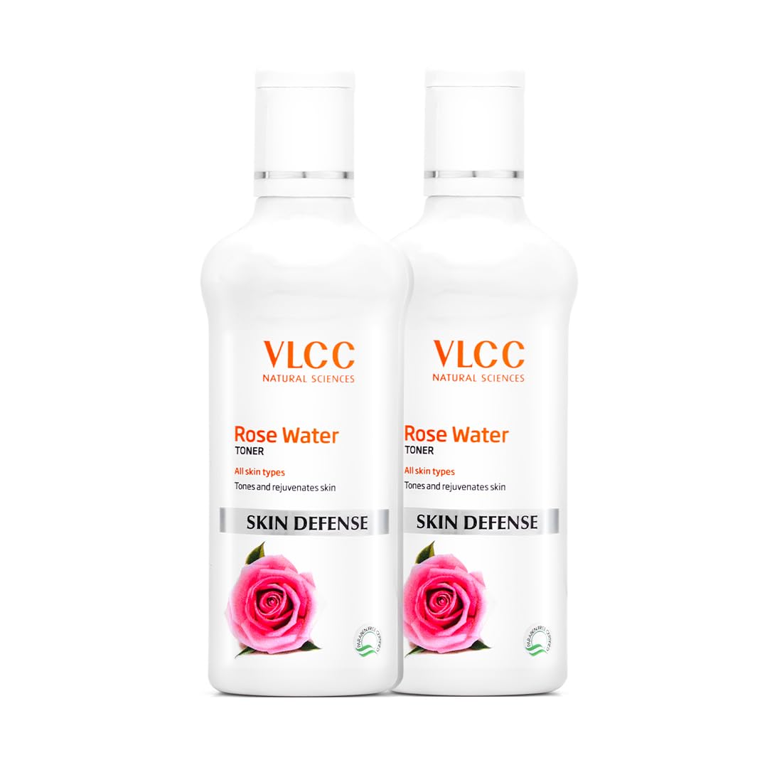 

VLCC Rose Water Toner 100ml Pack of 2 Hydrating Skin Toner for Pore Tightening and Refreshing