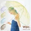 Wpc. Vinyl Umbrella Wavy Off Long Rain Parent Bone 60cm Large Commuting School Travel Stylish Cute Womens Ladies Eye-catching Korean Storage Pouch