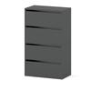 HIT Shoe Cabinet Matte Gray 100 CM
