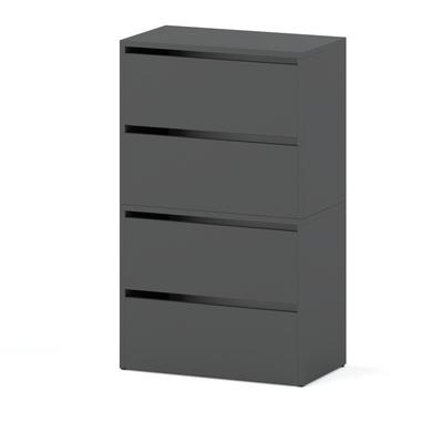 HIT Shoe Cabinet Matte Gray 100 CM