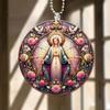 Mothers Acrylic Delightful Day Car Pendant Unique Cartoon Style Decoration Interior
