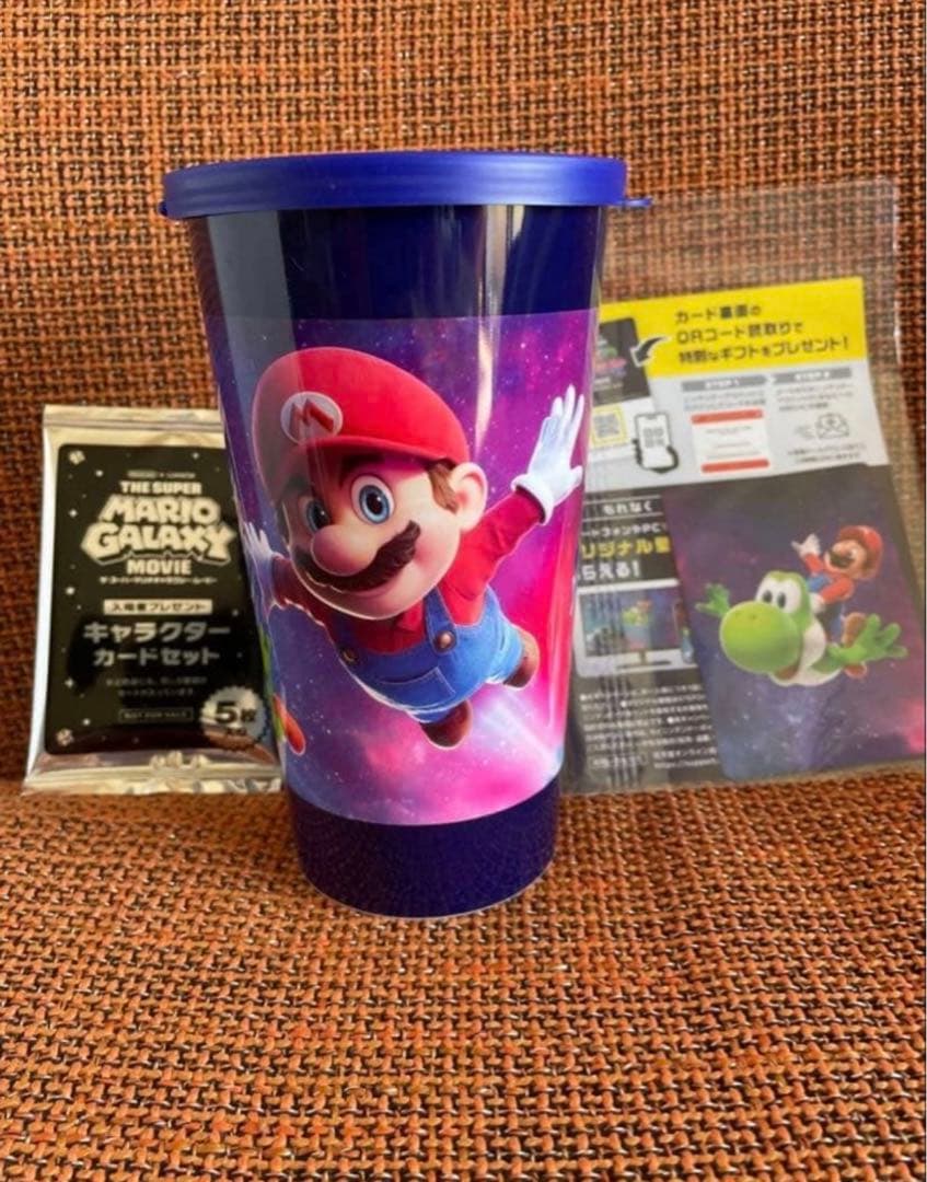 [USED] Super Mario Galaxy Movie - Admission Bonus: Drink Cup