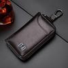 Fashion Vintage Genuine Leather Wallet Key Holder For Honda Mugen Jazz Insight Freed Fit CRV CR-V Civic Accord City Accessories XI6