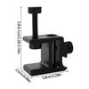 Adjustable Light Stand Featuring Table Clamps Largest Thickness 2.2cm Sturdy for Outdoor Use In Various Setting