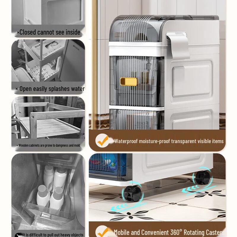 Mi Ling Bathroom Toilet Side Storage Cabinet