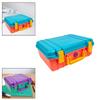 Waterproof Tool Storage Box With Ergonomic Handle And Internal Compartments For Industrial Professional