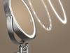 Wall-Mounted Foldable Vanity Mirror with Lights (Double-Sided, Punch-Free Installation) for Bathroom.