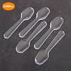 200 Pcs Mini Clear Plastic Spoons Disposable Flatware Spoons For Jelly Ice Cream Dessert Appetizer Disposable Plastic Spoon