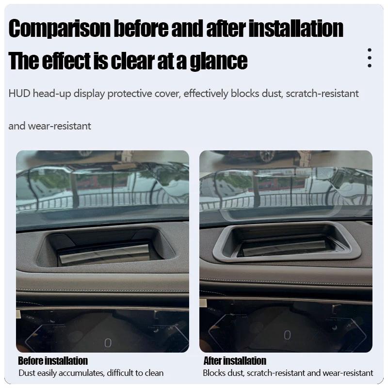 Geeignet für BMW 7er Reihe G70 i7 2025 2025 2025 HUD Schutzabdeckung Head-Up-Display Schutz Zubehör Modifikationszubehör