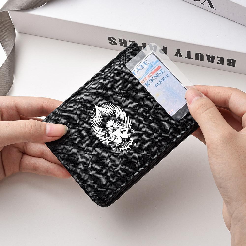Men's Wallet Short Ultra-Thin Personalized Design Multi-Card Slot Man's Wallet Multi-Functional Credit Card Holder