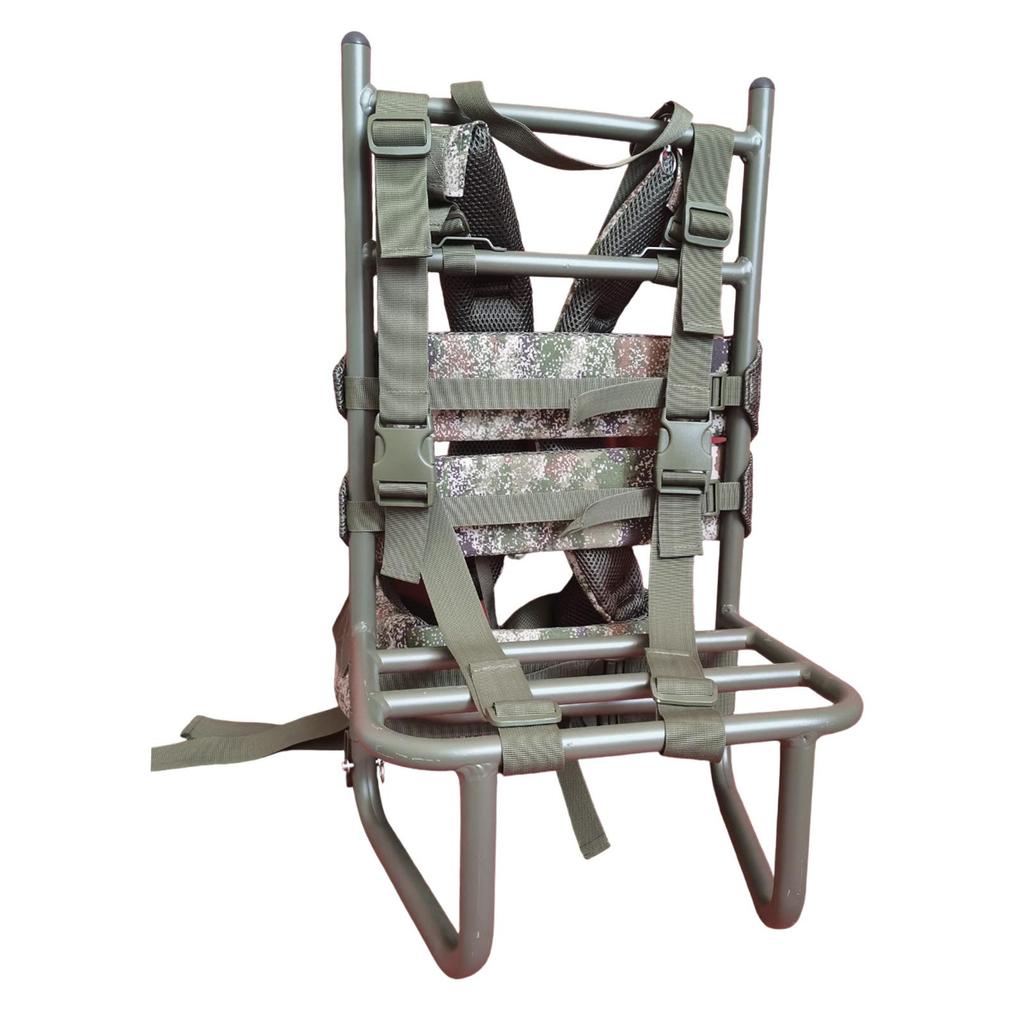 Heavy Duty Backpack Frame with Adjustable Shoulder Straps Holder Rucksack for