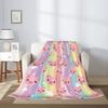 Sloth On The Tree Blanket Comfort Warm Sloth Throw Blanket Soft Fleece Blankets Gifts for Women Girls for Bed Couch Sofa Blanket