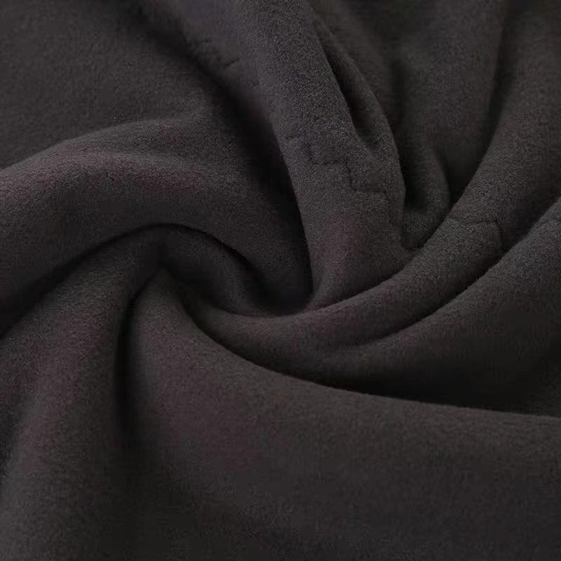Men's Reversible Fleece Vest - Seamless German Velvet, Sleeveless, Brushed, Thickened for Autumn and Winter