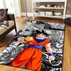 Son Goku Anime Carpet, Digital Printed Floor Mat for Living Room, Cool Movie Home Decor Rug, Mat -HYQ27