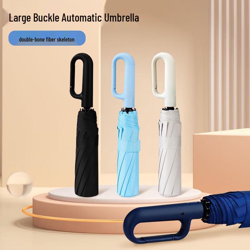 Automatic Reinforced Windproof UV Protection Umbrella