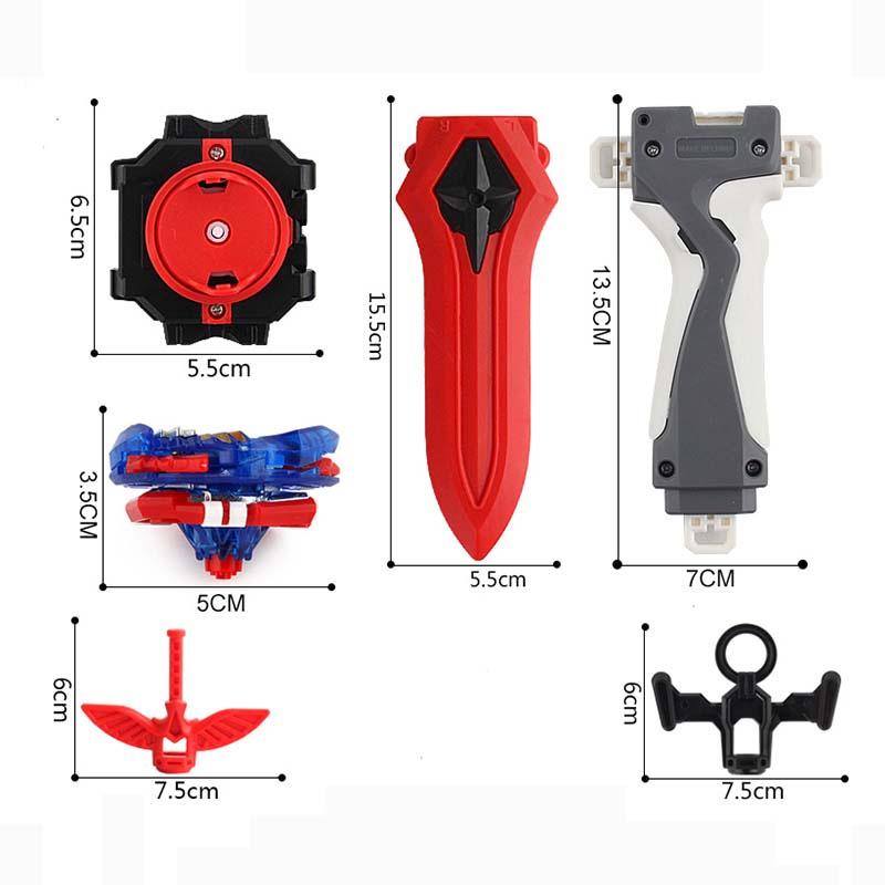 Premium Children's Plastic Metal Toy Boys' Beyblade Set With Launcher Grip And Arena