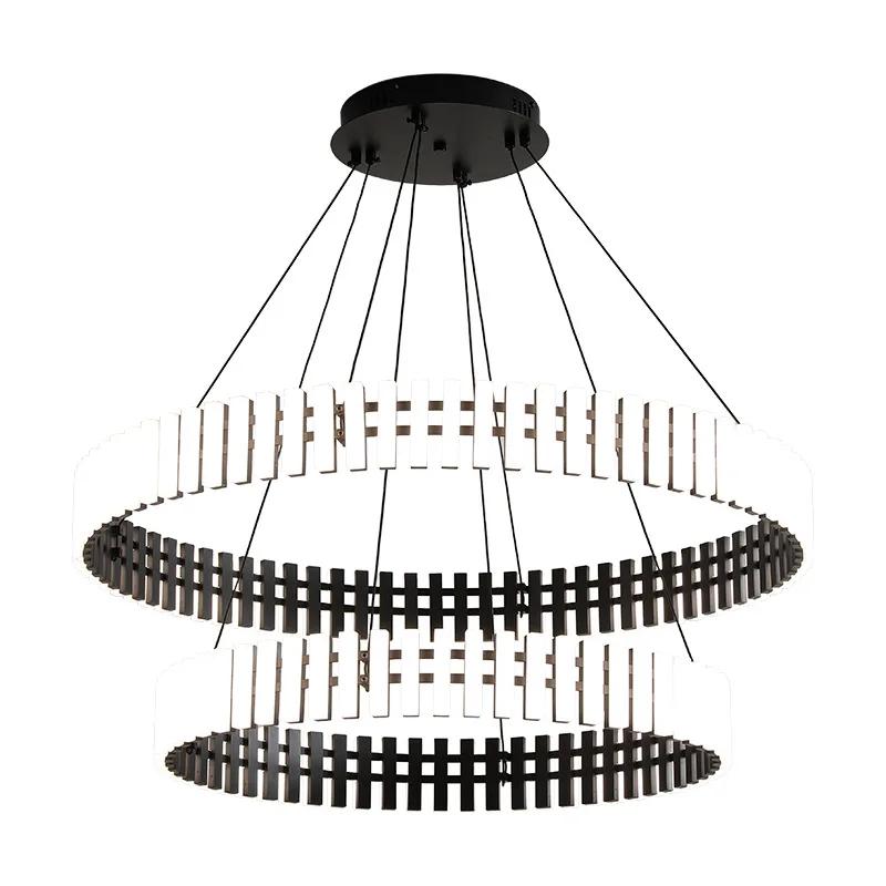 Living room chandelier round atmosphere simple creative personality art dining room dining table bar dining room lamp