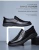 Herren Slipper Businessschuhe aus Leder: Weiche Sohle, vielseitig, lässig, plus Samt für Komfort, ideal zum Autofahren.