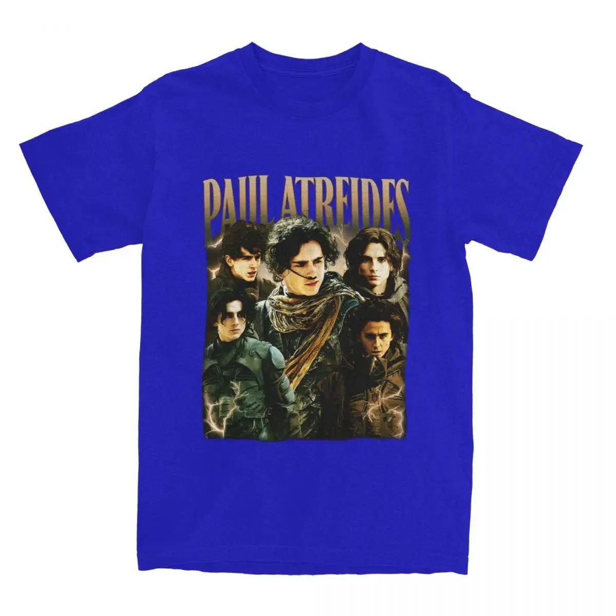 Limited Paul Atreides Timothee Chalamet Unisexs T Shirts Dune Part 2 Two Apparel Casual Tees T-Shirts Cotton Unique summer Clothing S