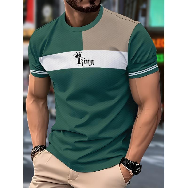 Men s Creative T-shirt, Versatile for Daily Use, 3D Printed Clothing, Cool and Trendy S