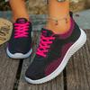 Women's Lightweight Running Shoes - Soft Sole Casual Sneakers for Spring/Summer, Fashion Slip-On Walking Shoes