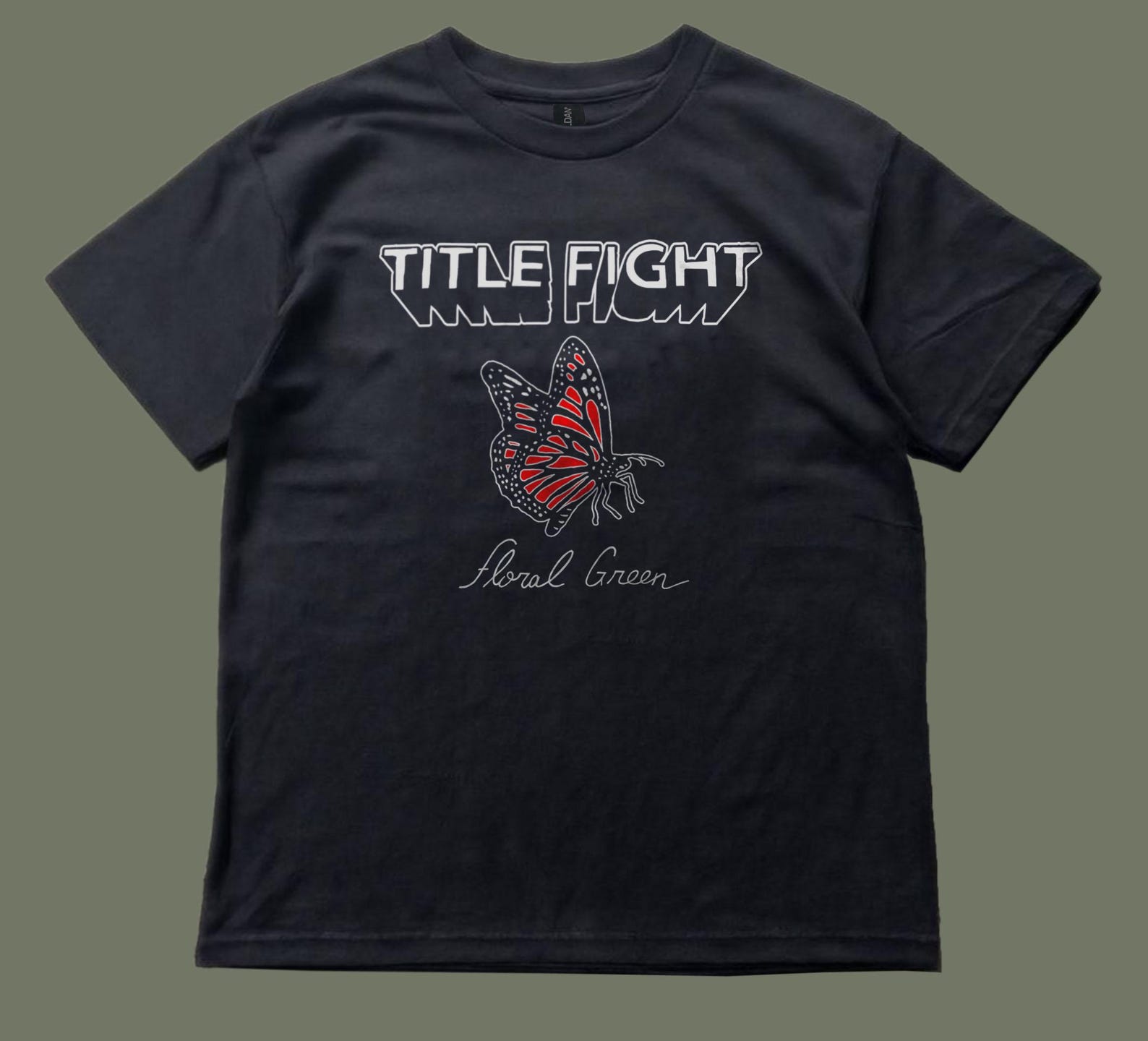 Title Fight Tee,unisex,graphic tee L