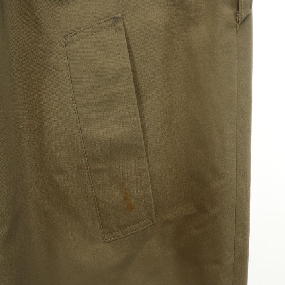 DUTCH ARMY 70s Vintage KL trench coat 49 Khaki Brown Men's Used