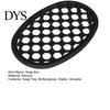 Drainage Soap Holder Silicone Dish, Non-Slip Efficient Holes Tray, Decorative Jewelry Tray Waterproof Quick Drying Saver for Bathroom Kitchen