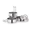 TreegoArt Lunch Box/Tiffin in Acciaio Inossidabile con Clip di Chiusura Compatta e Durevole Perfetta Per Ufficio e Scuola - Confezione da 1