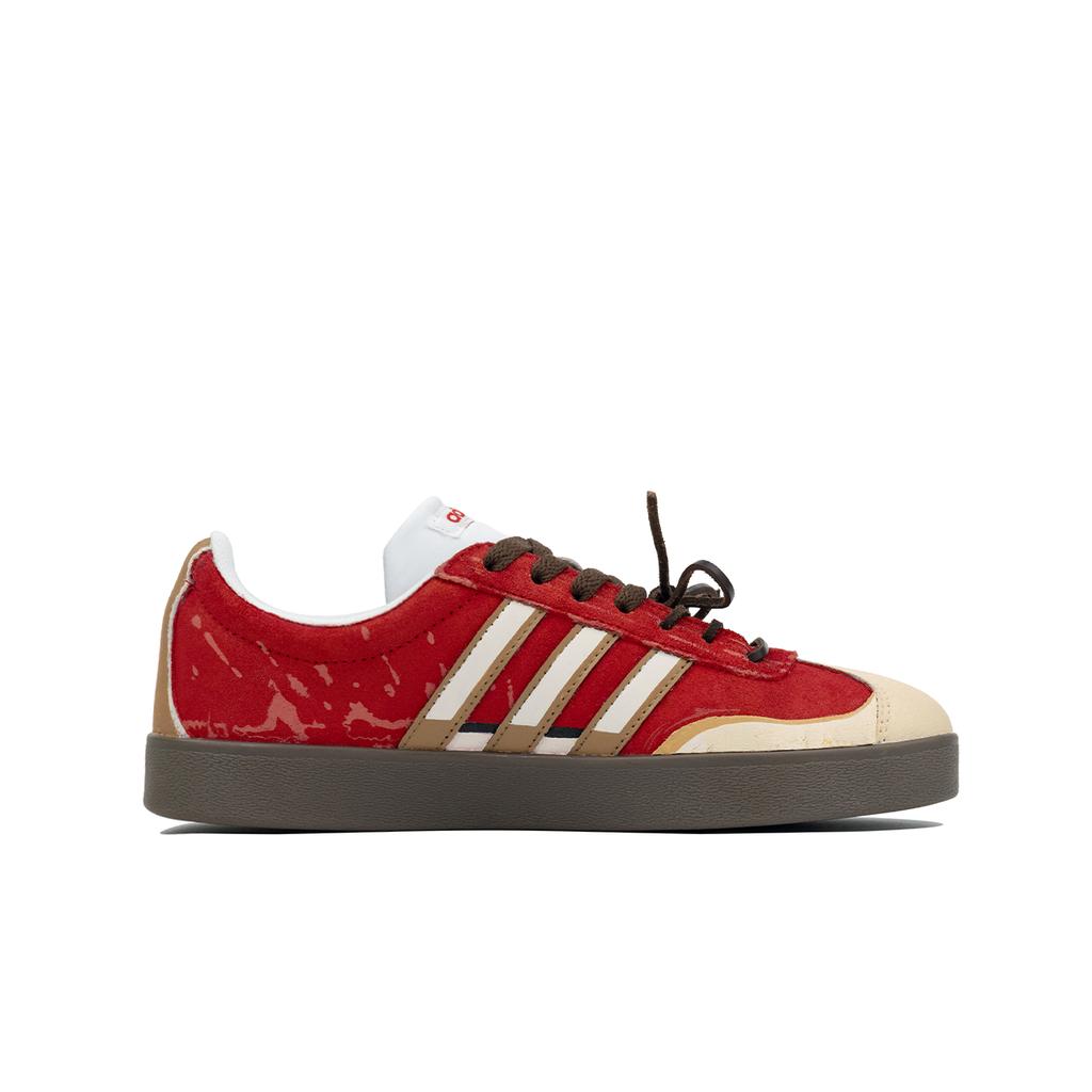 adidas Neo VL Court 2.0 Skateboard-Schuhe Unisex Low-Top Rot/Braun HQ1802(Team623-)