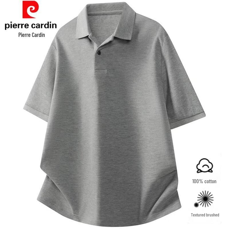 

Pierre Cardin Men s 100% Cotton Short Sleeve Polo Shirt 54/2XL