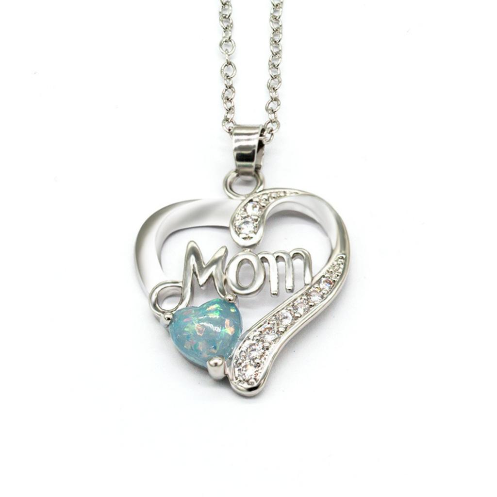 Mama Anhänger Halskette, Wunderschön gestaltete Halskette, Geschenk zum Muttertag, Tägliche Halskette