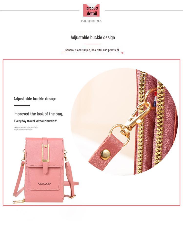 2023 Touchscreen Versatile Korean Style Crossbody Phone & Wallet Shoulder Bag