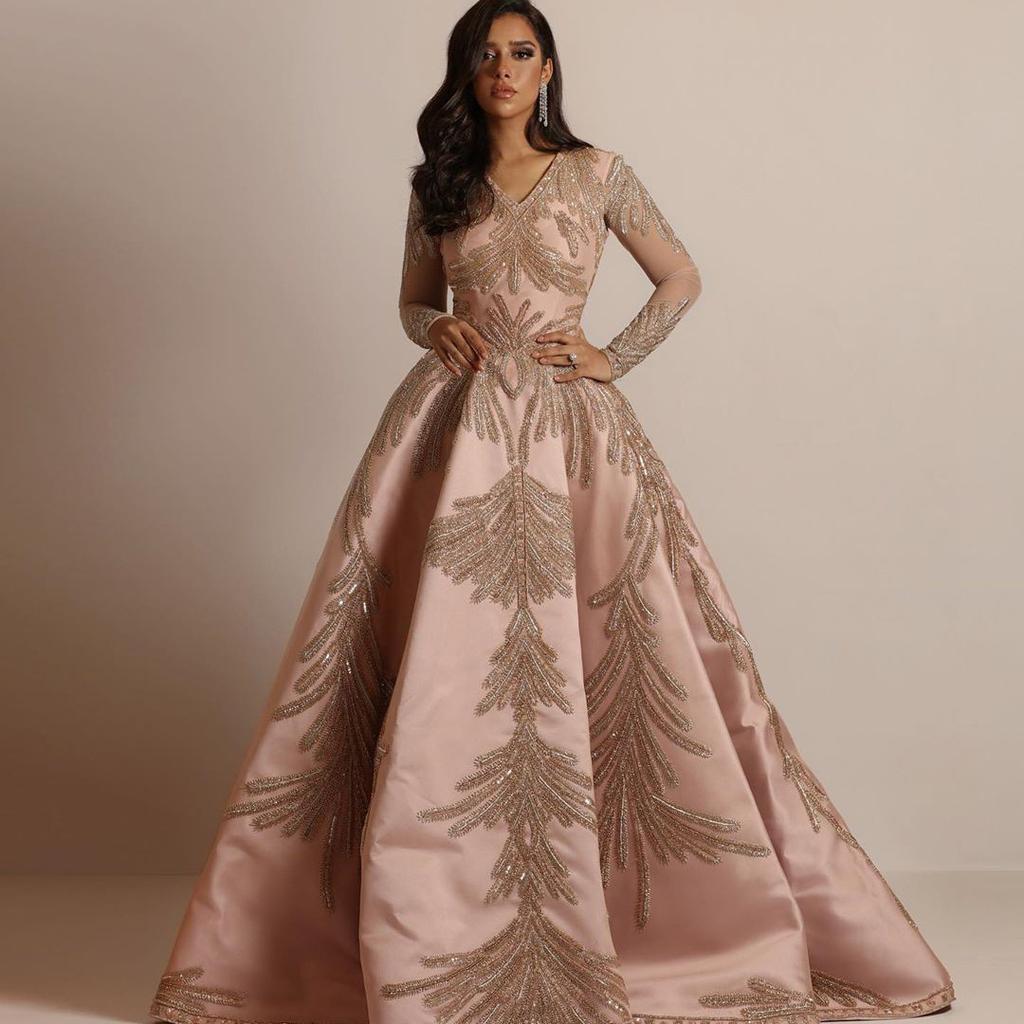 Spring Women'S Clothing Bright Cloth Bronzing Big Sleeve Long Dress Banquet Sexy Evening Dress
