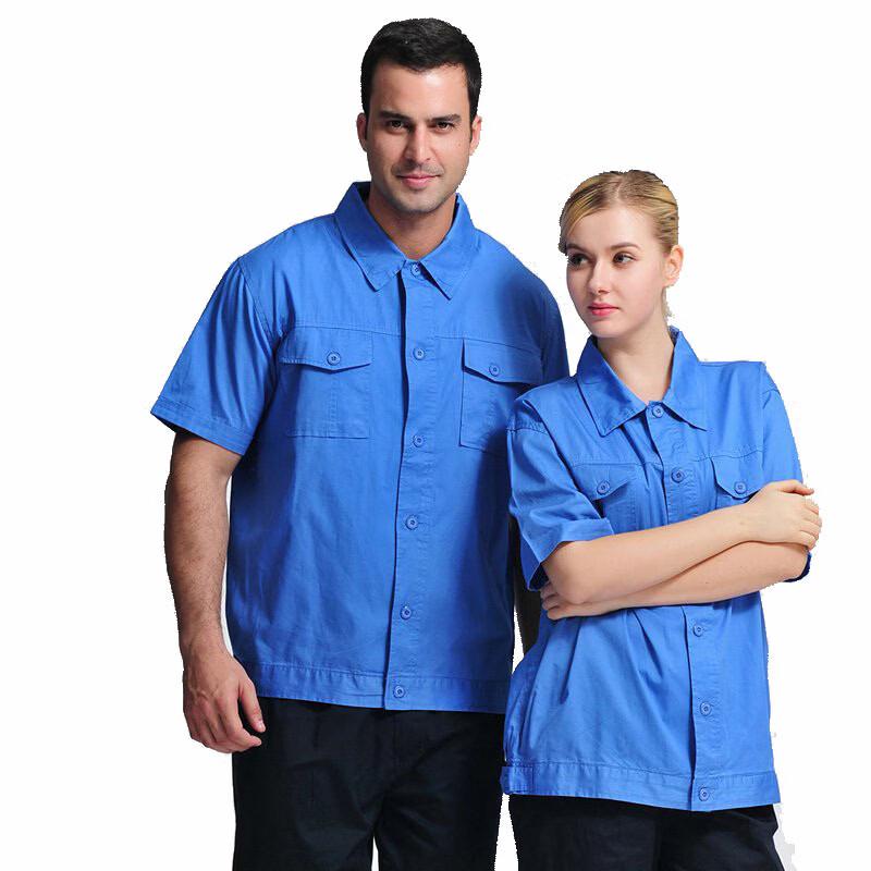 DAXTE Summer Breathable Short Sleeve Work Top