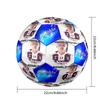 Ronaldo's Juventus Journey Size 5 Soccer Ball Machine-Stitched Indoor/Outdoor Training and Matches Ideal for Soccer Enthusiasts