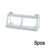 Train Windshield for Bricks Parts 5PCS Building Blocks 13760 + 13569 2X6X2 Frame DIY Educational Construction Christmas Gift Toy