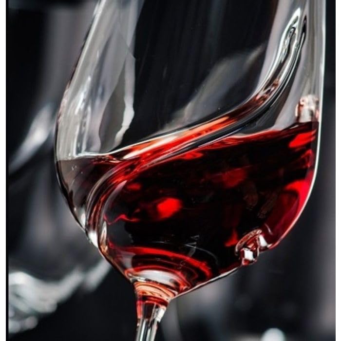 Bohemian Glass TURBULENCE Wine Glasses, Set of 2, 350ml, 40774-350-2