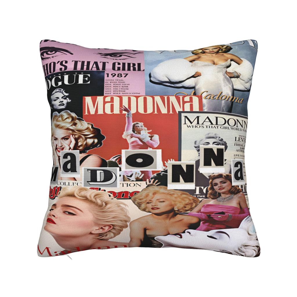 M-Madonna Confessions I Feel So Free Pillowcases Kawaii Pillow Case For Sofa Home Decor Soft Pillow Cover