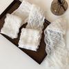 Fashion Y2K Long Lace Waistband Bow Floral Lace Waist Belt Tie Up Thin Dress Jeans Belt Summer
