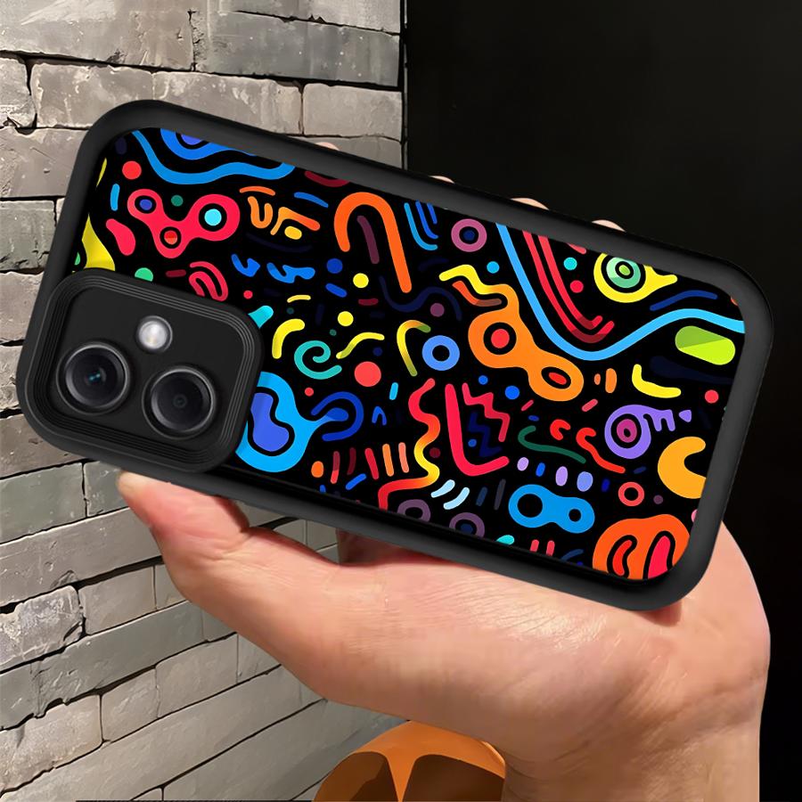 Colorful Pattern Case for Xiaomi Poco F8 X3 NFC C51 X3 Pro C61 C50 Phone Cover