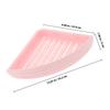 No Drilling Triangle Shower Corner Basket Suction Cup Wall Mounted Storage Shelf for Bathroom Kitchen Toilet Organize Shampoo
