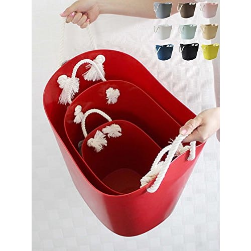 Yawata Kasei Multi-Basket, White, Medium, 19L, sceltevie balcolore (236481), 27x40x30.5cm