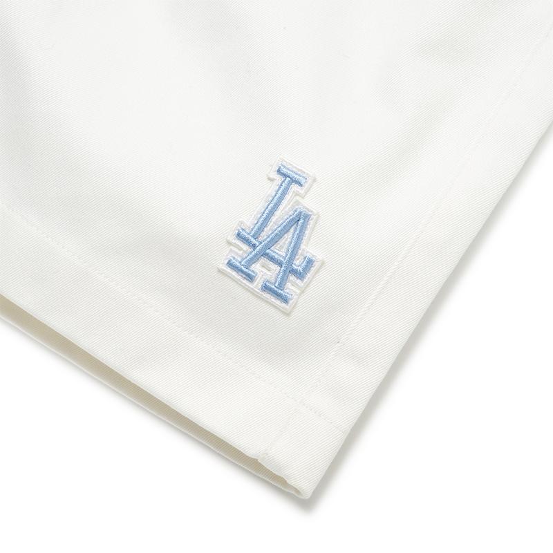 New MLB Bermuda Los Angeles Dodgers Casual Shorts Unisex White 3ASM60323-07WHS