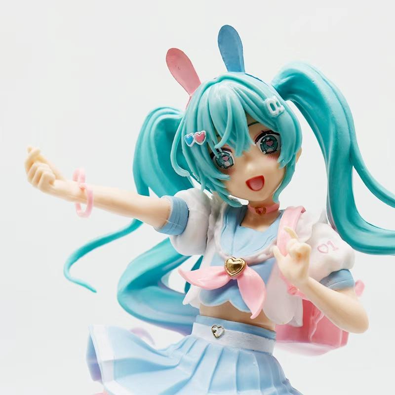 Vocaloid Hatsune Miku Action Figure Cute Girl PVC Statue Model Toy for Fans Anime Collection Birthday Gift